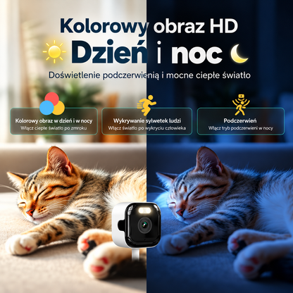 GUARDLY CAM PRO™ - Kamerka okienna 2K | WIFI | Bezprzewodowa